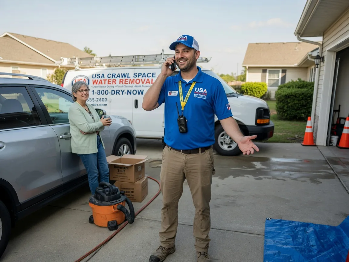Crawl Space Water Removal Trenton, IL FAQs